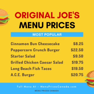 Original Joe S Menu Prices In Canada 2024 Menu Prices Canada   Original Joes Menu Prices Canada 300x300 