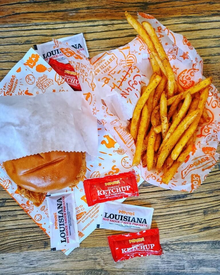 Popeyes Menu Prices In Canada 2024 Menu Prices Canada   Popeyes Burgers And Fries 768x960 